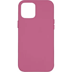 iPhone 12 Pro Hoesje - Magnetisch - Roze - iPhone 12 Pro Case Magneet - Geschikt voor Apple Magneet - Vegan Leer- MicroFiber - Metalen Knoppen - Military Grade iPhone 12 Pro Hoes