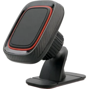 Telefoon Houder Auto - Plakmontage - Magneet - Zwart - Geschikt voor iPhone / Samsung / Universeel | Telefoonhouders Auto |Telefoonstandaaard | Houder Telefoon Auto | Houder Gsm Auto